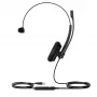 Yealink UH34 Lite Mono Teams Headset, przewodowy, 20–20000 Hz, biuro/centrum obsługi telefonicznej, 84 g, zestaw słuchawkowy, czarny