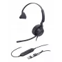 Yealink UH42 Mono UC USB-C/A Headset, przewodowy, Połączenia/Muzyka, 20 - 20000 Hz, 116 g, Zestaw słuchawkowy, Czarny