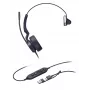 Yealink UH44 Mono Teams USB-C/A Headset, przewodowy, 20–20000 Hz, Biuro/Call center, 127 g, Zestaw słuchawkowy, czarny