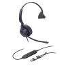 Yealink UH44 Mono Teams USB-C/A Headset, przewodowy, 20–20000 Hz, Biuro/Call center, 127 g, Zestaw słuchawkowy, czarny