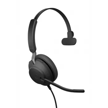 Jabra Evolve2 40 SE Zestaw słuchawkowy Przewodowy Nagłowny Biuro/Call center USB Typu-C / USB Typu-A Czarny