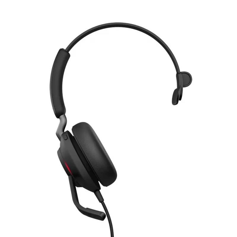 Jabra Evolve2 40 SE Zestaw słuchawkowy Przewodowy Nagłowny Biuro/Call center USB Typu-C / USB Typu-A Czarny