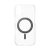 PanzerGlass CARE™ by ® etui transparentne z czarną podstawką i MagSafe iPhone 16