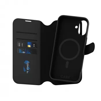 PanzerGlass CARE™ by ® Tango 2-w-1 Etui-portfel z MagSafe iPhone 16 Plus