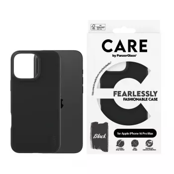 PanzerGlass CARE™ by ® Etui Czarny iPhone 16 Pro Max