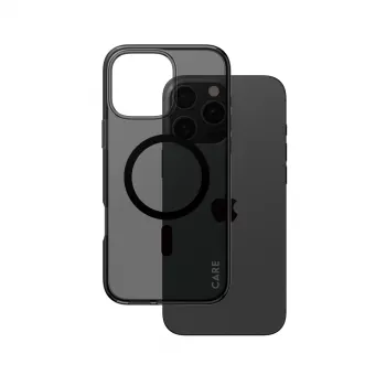 PanzerGlass CARE™ by ® Urban Combat Case Smokey w. Czarny MagSafe iPhone 16 Pro Max