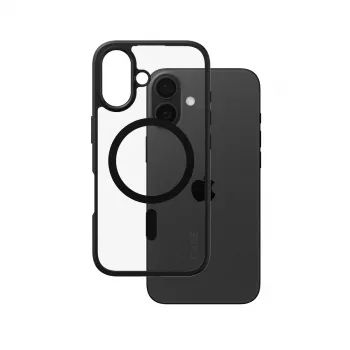 PanzerGlass CARE™ by ® Urban Combat etui przezroczyste z czarną ramką i MagSafe iPhone 16