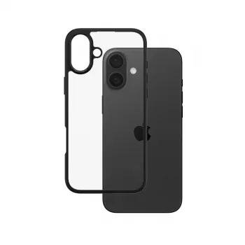 PanzerGlass CARE™ by ® Urban Combat Case przezroczyste z czarną ramką iPhone 16 Plus