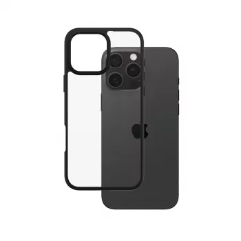 PanzerGlass CARE™ by ® Urban Combat Case Transparent z czarną ramką iPhone 16 Pro Max