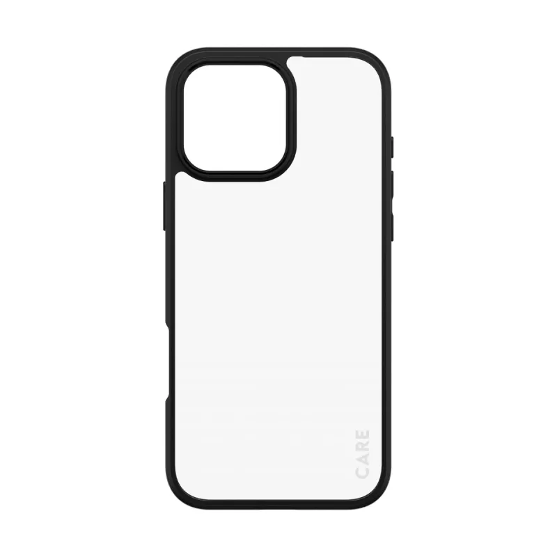 PanzerGlass CARE™ by ® Urban Combat Case Transparent z czarną ramką iPhone 16 Pro Max