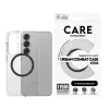 PanzerGlass CARE™ by ® Urban Combat etui przezroczyste z czarnym Qi kompatybilne Samsung Galaxy S25