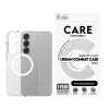 Etui PanzerGlass CARE™ by ® Urban Combat, przezroczyste, z białym, kompatybilne z Qi, Samsung Galaxy S25+