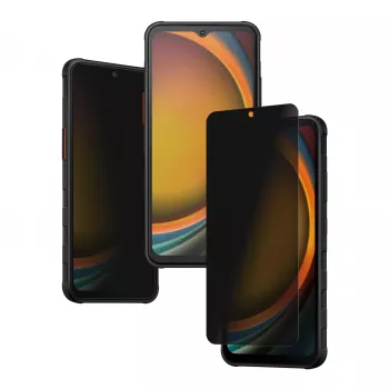 PanzerGlass ® Osłona ekranu z filtrem prywatyzującym Samsung Galaxy Xcover7 Pro | Xcover7 | Xcover6 Pro | Ultra-Wide Fit