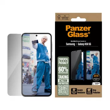 PanzerGlass ® Osłona prywatności ekranu Samsung Galaxy A56 5G | Ultra-Wide Fit