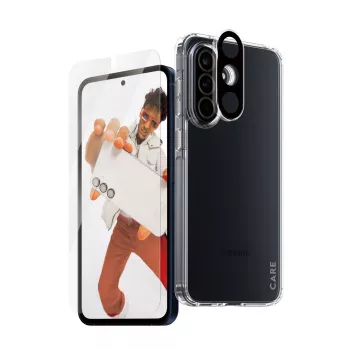 PanzerGlass ® | CARE by ® Flagship Pakiet 3-w-1 Samsung Galaxy A56 5G