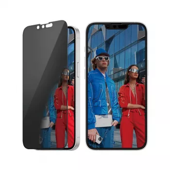 PanzerGlass ® Privacy Ochrona ekranu iPhone 17e | 16e | 14 | 13 | 13 Pro | Ultra-Wide Fit z EasyAligner