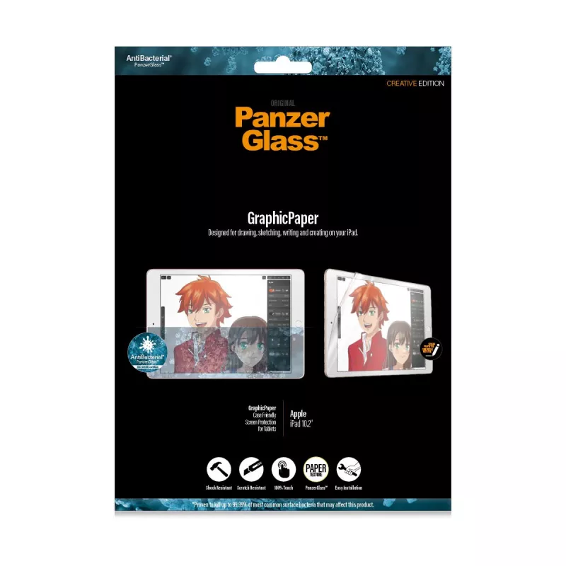 PanzerGlass ® GraphicPaper® Ochrona ekranu iPad 10.2″ (2019-2021)