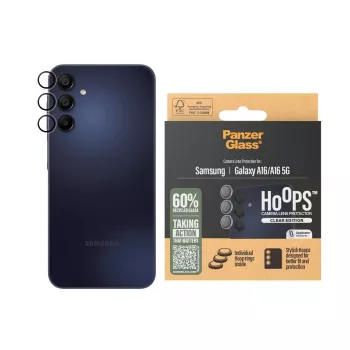 PanzerGlass ® Hoops® Osłona obiektywu aparatu Transparentny Samsung Galaxy A16 | A16 5G