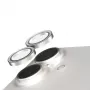 Ochrona obiektywu aparatu PanzerGlass SAFE. Glitter srebrny iPhone '24 6.1 cala | 6.7 cala