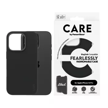 PanzerGlass CARE™ by ® Etui Czarny z MagSafe iPhone 16 Pro