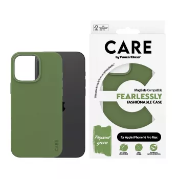 PanzerGlass CARE™ by ® Case zielony w. MagSafe iPhone 16 Pro Max