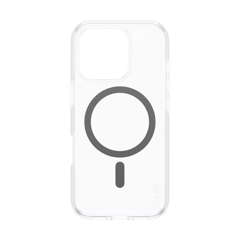PanzerGlass CARE™ by ® Urban Combat Case Transparentny z czarnym MagSafe iPhone 16 Pro