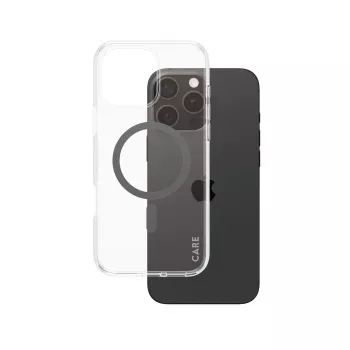 PanzerGlass CARE™ by ® Urban Combat etui przezroczyste z czarnym MagSafe iPhone 16 Pro Max