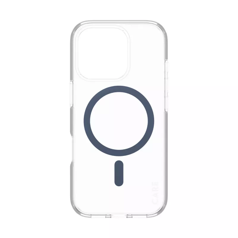 PanzerGlass CARE by Flagship etui Transparent Urban Combat niebieski MagSafe iPhone 16 Pro