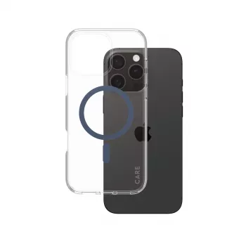 Cover PanzerGlass CARE by Flagship etui Transparent Urban Combat niebieski MagSafe iPhone 16 Pro Max