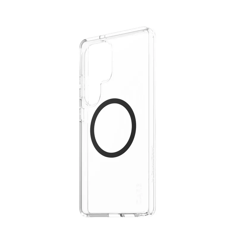 PanzerGlass CARE™ by ® Urban Combat etui, przezroczyste, z czarnym Qi, kompatybilne, Samsung Galaxy S25 Ultra