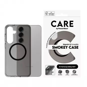 PanzerGlass CARE™ by ® Urban Combat Case Smokey w. Czarny Qi Kompatybilny Samsung Galaxy S25+