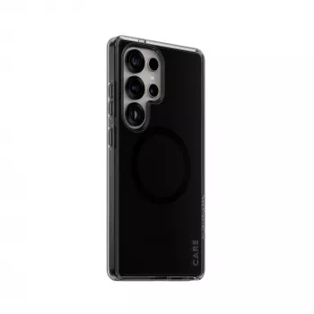 PanzerGlass CARE™ by ® Urban Combat Case Smokey w. Czarny Qi Kompatybilny Samsung Galaxy S25 Ultra