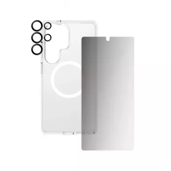 PanzerGlass CARE by ® Flagship 3-in-1 Privacy Bundle Samsung Galaxy S25 Ultra Scratch Shock Resistant