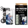 PanzerGlass ® 4-in-1 Protection Bundle iPhone 16 Pro Max, Apple, Apple - iPhone 16 Pro Max, Aplikacja na sucho, Odporny na zarysowania, Odporny na wstrząsy, Transparentny, 1 szt.
