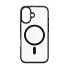 PanzerGlass ® HardCase przezroczysty z czarną ramką MagSafe do iPhone 16