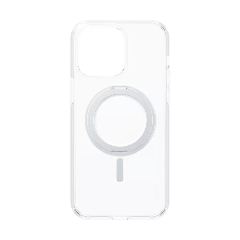 PanzerGlass CARE™ by ® Etui przezroczyste ze srebrną nóżką i MagSafe iPhone 15 Pro Max