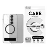 PanzerGlass CARE™ by ® Przezroczyste etui z czarną podstawką i kompatybilnością Qi Samsung Galaxy S25+