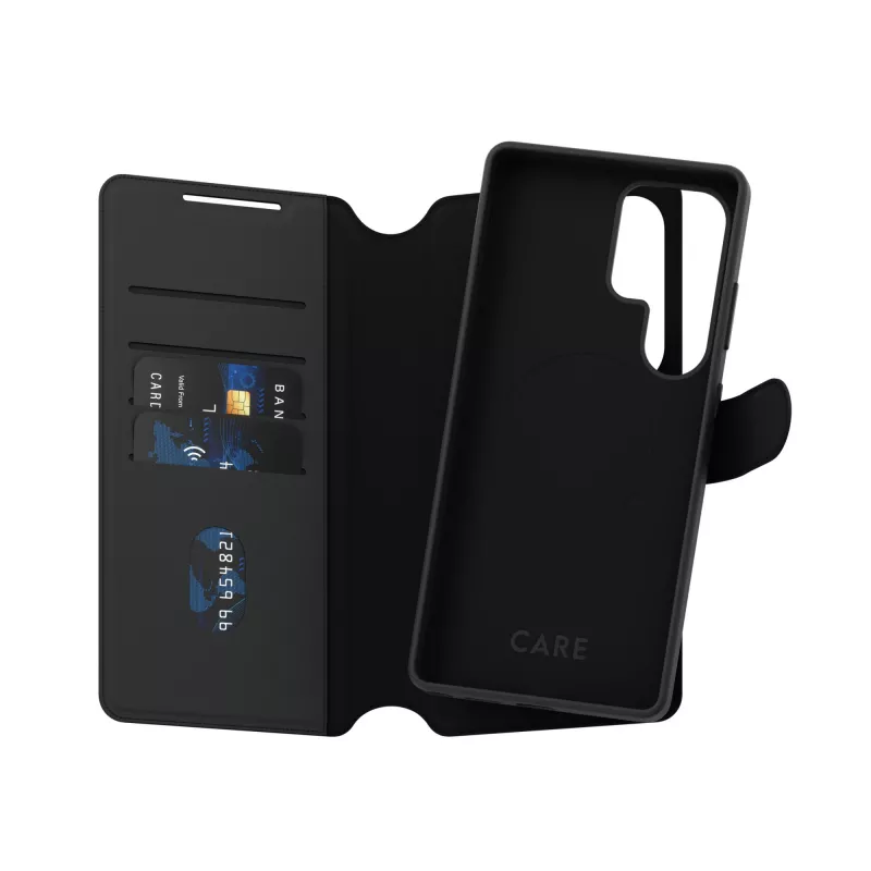 PanzerGlass CARE™ by ® Tango 2-w-1 Etui Portfel z Qi Kompatybilne Samsung Galaxy S25 Ultra