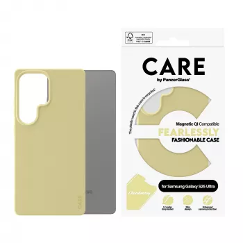 PanzerGlass CARE™ by ® Case Chardonnay w. Qi Kompatybilny Samsung Galaxy S25 Ultra