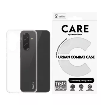 Cover PanzerGlass CARE by Flagship etui Transparent Urban Combat Samsung Galaxy new A35 5G