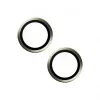 PanzerGlass ® Hoops® Osłona obiektywu aparatu zielona iPhone 15 | 15 Plus