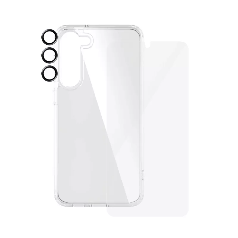 PanzerGlass ® Zestaw 3-w-1 Samsung Galaxy S24+ | Ultra-Wide Fit z EasyAligner