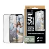PanzerGlass SAFE. by ® Screen Protection w. Czarny Frame iPhone 16 Plus | 15 Plus | Ultra-Wide Fit