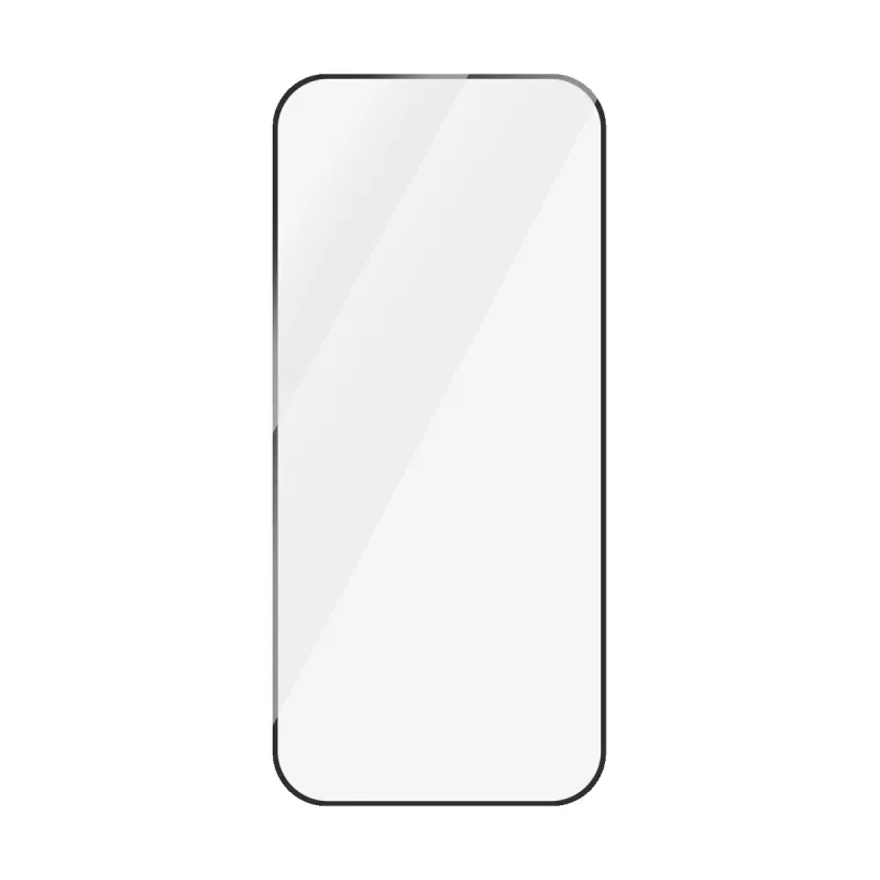 PanzerGlass SAFE. by ® Screen Protection w. Czarny Frame iPhone 16 Plus | 15 Plus | Ultra-Wide Fit