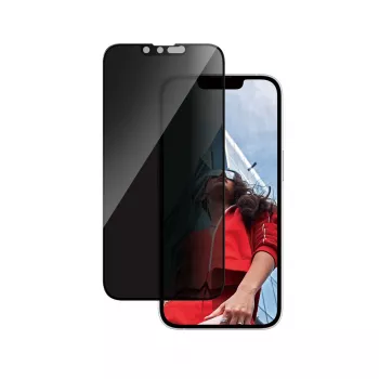 PanzerGlass ® Osłona ekranu z filtrem prywatyzującym iPhone 17e | 16e | 14 | 13 | 13 Pro | Ultra-Wide Fit