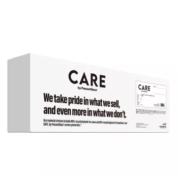 PanzerGlass CARE™ by ® Samba Case Transparent w. White Qi Kompatybilny iPhone 17e | 16e
