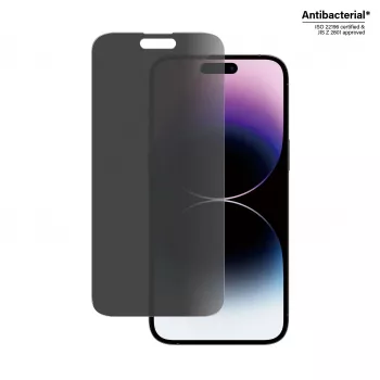 PanzerGlass ® Prywatna folia ochronna na ekran iPhone 14 Pro Max | Classic Fit