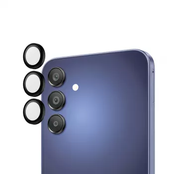PanzerGlass ® Hoops® Osłona na obiektyw aparatu Czarna Samsung Galaxy A16 | A16 5G