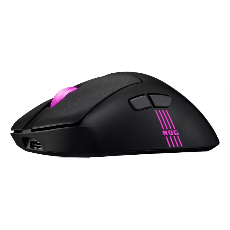 ASUS ROG Keris II Origin BLK mysz Gaming Praworęczna RF Wireless + Bluetooth + USB Type-A Optyczna 42000 DPI