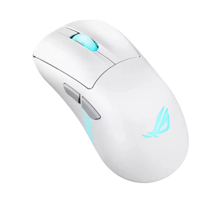 ASUS ROG Keris II Origin WHT mysz do gier Praworęczna RF Wireless + Bluetooth + USB Typ-A Optyczna 42000 DPI